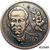  Монета один полтинник 1965 «А.А. Леонов» (копия жетона 2015 г), фото 1 
